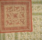 Reversible Duvet Cover-Rajasthan Paisley-Full/Queen
