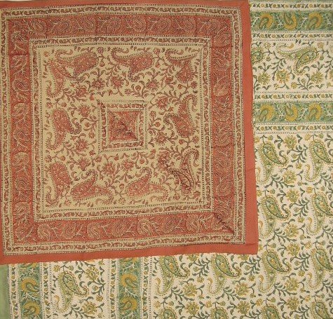 Reversible Duvet Cover-Rajasthan Paisley-Full/Queen 