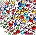 LOVEKITTY TM Mixed Colors Mixed Sizes 20g (sold by weight)Flat Back High Quality Rhinestones Assorted Colors & sizes