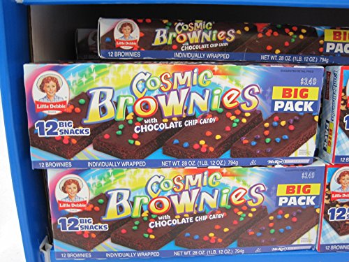 Little Debbie Cosmic Brownies Big Pack 28 Oz (3 Boxes)
