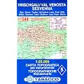 Vinschgau, Sesvenna: Wanderkarte Tabacco 044. 1:25000