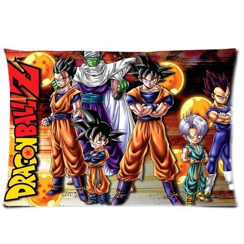 Dragon Ball Z Anime Manga Japan Pillowcase Pillow Case Cover Standard 20x30 (Two Sides)