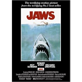 Jaws Poster ~ Universal Studios Official Merch ~ 24x36"