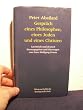 Gespr�ch eines Philosophen, eines Juden und eines Christen
