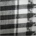 Trendy Plaid & Houndstooth Check Soft Square Scarf - Black & White Multi By Trendsblue Image #4