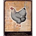 Morning News Chicken Wall Art - 16x20"