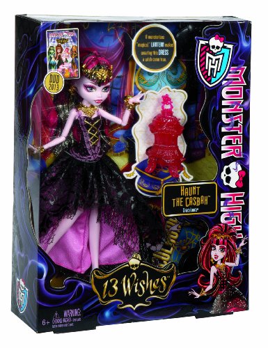 Monster High 13 Wishes Haunt the Casbah Draculaura Doll-image