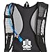 Pinty 2L Hiking Backpack Hydration Pack with Water Bladder Cycling Climbing Camping Bag (Black)