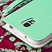 MPERO Flex FLIP Wallet Case for Samsung Galaxy S4 - Mint/White