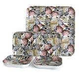 Beachcombing Shell 4 Pc Serving Tray Set Gifts & Gift Ideas