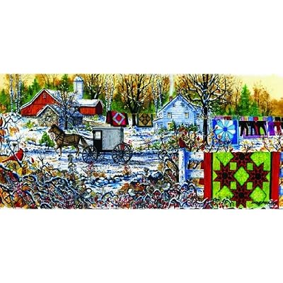 Winter Morning 1000pc Jigsaw Puzzle by Diane Phalen