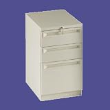 Mobile Pedestal, Box/Box File, 15x22 7/8x28, Putty (HON33723KL)