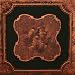 R37BC Black Copper 20x20 Amazing Styrofoam Tin Look Ceiling Tiles Easy To Glue Up On Any Type Of Surface