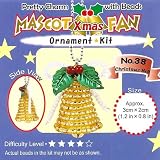 Create Your Own Miyuki Mascot Bead Charm Christmas Ornament Kit - Bell