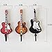 Set Of 3 Fashion Guitar Series Utility Creative Decorative Hooks