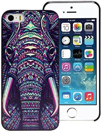 Suppion Fashion Aztec Animal Hard Back Plastic Case Cover For iphone 5 5G ipod touch4 (Elephant)