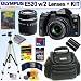 Olympus Evolt E520 10MP Digital SLR Camera with 14-42mm f/3.5-5.6 and 40-150mm f/4.0-5.6 ED Zuiko Lenses + 8GB Deluxe Accessory Kit