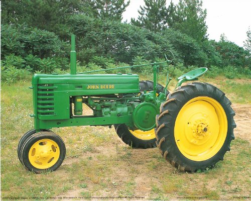 1939 John Deere Vintage Tractor Wall Decor Art Print Poster (16x20)