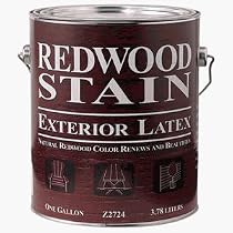 - 0Z2724236-16 Exterior Latex Redwood Stain