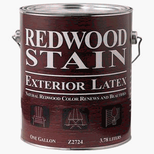 - 0Z2724236-16 Exterior Latex Redwood Stain
