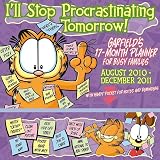 Cover for 'Garfield: I'll Stop Procrastinating Tomorrow 2011 Wall Calendar Planner (Calendar)'