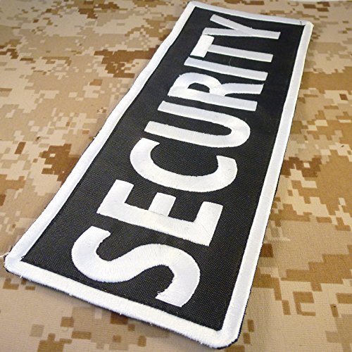 SECURITY Big XL 10x4 inch Bulletproof Vest Tactical Embroidery Velcro