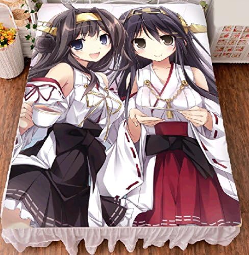 Kantai Collection Printed Duvet Case Cover New (150 x 200cm, Velvet quality)