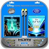 Disney WOW: World of Wonder (Single-Disc Blu-ray) w/HDMI Cable + Tron: Legacy (2-Disc BD Combo)