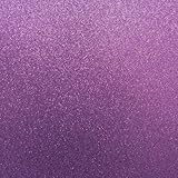 Best Creation 12-Inch by 12-Inch Glitter Cardstock, Purple