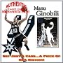 Burbank San Antonio Spurs Manu Ginobili Event Used Memorabilia Card