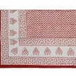 India Home D&eacute;cor Bed Sheet Cotton Block Print Twin Size
