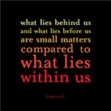 What Lies Within Us - Emerson Color Magnet