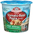 Dr. McDougall's Right Foods Vegan Tomato Basil Pasta Soup, Light Sodium, 1.3-Ounce Cups (Pack of 6)