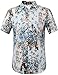 SSLR Men's Summer Casual Printing Short Sleeve Shirt