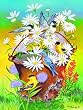 Bucket of Birds 500pc Jigsaw Puzzle by Sandy Ruskino