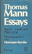 Essays III. Schriften �ber Musik und Philosophie.