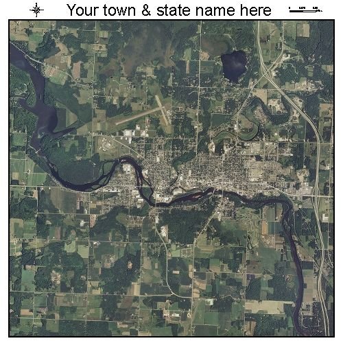 Huge Aerial Photography Map of summerfest grounds map. Huge Aerial Photography Map of