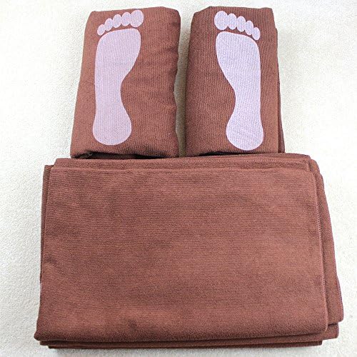 Mobile Spray Tanning Brown Bath Towel Sheet Reduce Your Cleaning Time