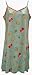  : RocketWear Women's Spa Seafoam Print Cotton Knit Chemise/Nightgown