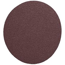 3M PSA Cloth Disc 348D, X Weight Cloth, PSA Attachment, Aluminum Oxide, 5" Diameter, 36 Grit, Brown (Pack of 50)