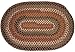 Pilgrim Indoor / Outdoor Rugs - Camel 5x8 Oval Braided Rug