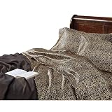 Charmeuse Sheet Set - Leopard Print