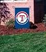 Texas Rangers Applique Embroidered Mini-Window Or Yard/Garden Flag