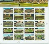 Baseball Legendary Playing Fields Collectible Stamp Sheet