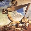 Artist Salvador Dali Fine Art Poster Print of Painting Soft Construction With Boiled Beans