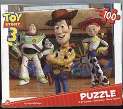 Toy Story 3 Puzzle 100 Pieces - Woody & Gang