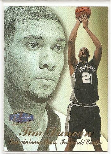 1997-98 Flair Showcase Tim Duncan Rookie Card-Row 3, #5