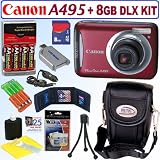 Canon PowerShot A495 10.1 MP Digital Camera + 8GB Deluxe Accessory Kit 61Uo5mSbS5L. SL160 Canon PowerShot A495 10.1 MP Digital Camera + 8GB Deluxe Accessory Kit