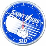 NCAA Saint Louis University Round Clock