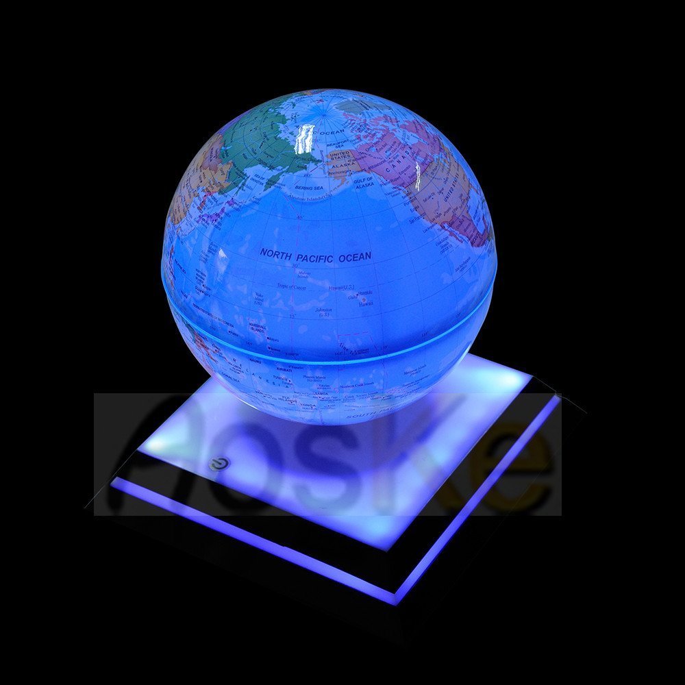 Aoske levitation globe LED Light Globes Luminous Globes Floating Globe